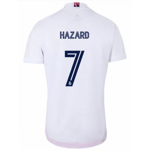 Real Madrid Fodboldtrøjer Eden Hazard 7 Hjemmebanesæt 2020/21 Kort ærmer Real Madrid Fodboldtrøjer Eden Hazard 7 Hjemmebanesæt 2020/21 Kort ærmer